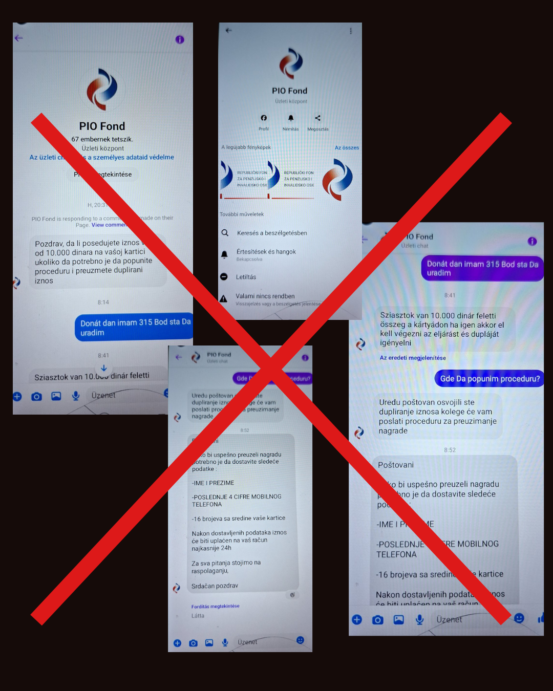 Upozorenje za penzionere